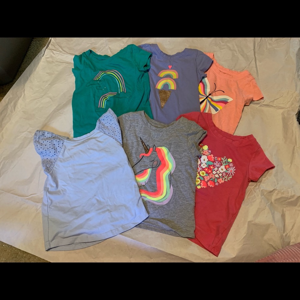 Lot of Cat & Jack Shirts